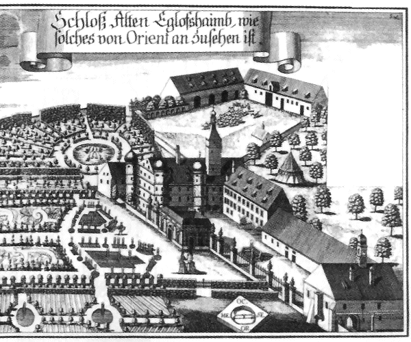 Stich von Wening um 1700