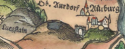 Kartenausschnitt bei Apian 1568