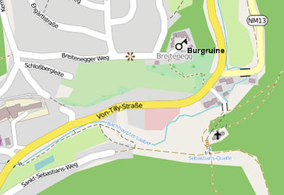 Karte von Openstreetmap