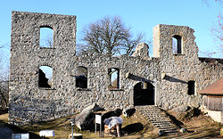 Palas von Oberbrennberg (Zum Vergrößern bitte anklicken!)