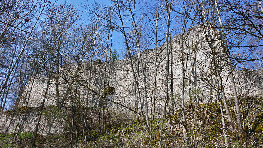 Schildmauer außen