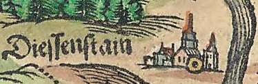 Diessenstein bei Apian 1568