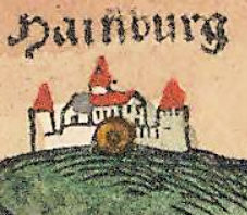 Kartenausschnitt bei Apian 1568