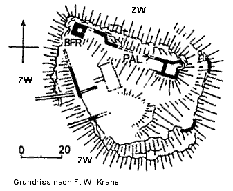 Grundriss Hohenburg