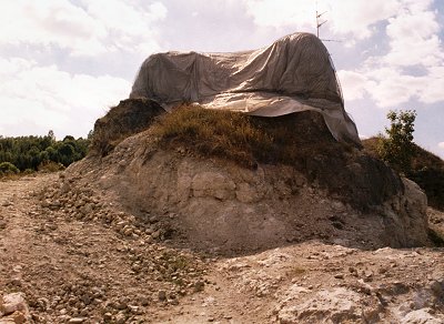 Reste des quadratischen Bergfrieds