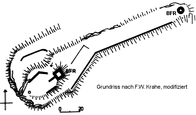 Grundriss von Hohenfels