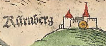 Kartenausschnitt bei Apian 1568