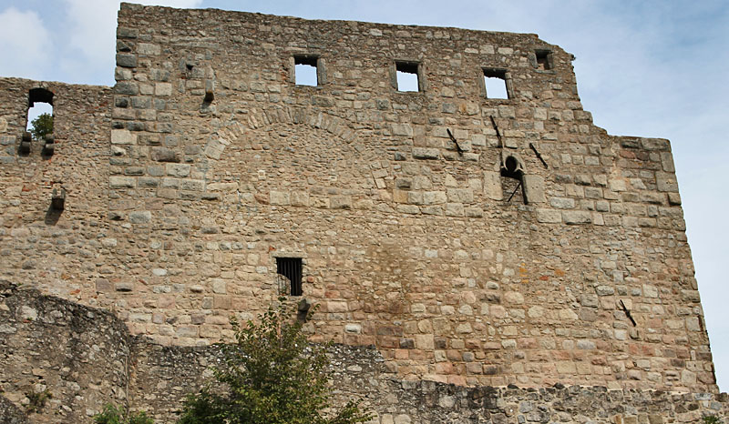 Palasmauer außen