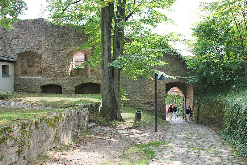 Tor zur Vorburg von innen