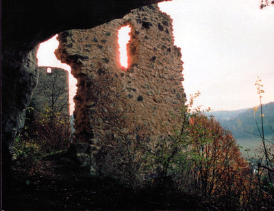 Wand des Palas (Zum Vergrößern anklicken!)