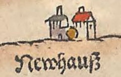 Kartenausschnitt bei Apian 1568