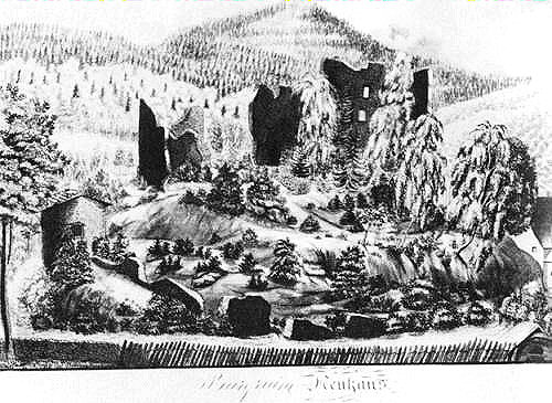 Zeichnung von 1830