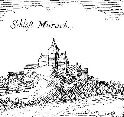 Ansicht vom Mätthaus Merian 1644