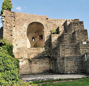 Reste der Kapelle (zum Vergrößern anklicken!)
