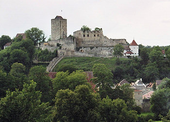 Burgruine Pappenheim (zum Vergrößern anklicken!)