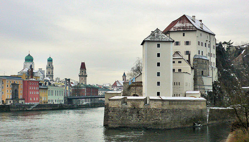 Niederhaus vor der Passauer Altstadt
