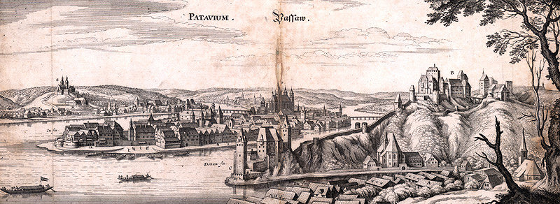 Stadtansicht von Matthäus Merian