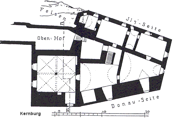 Grundriss Kernburg