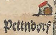 Kartenausschnitt bei Apian 1568