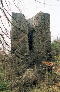 Bergfried Rückseite - zum Vergrößern anklicken!