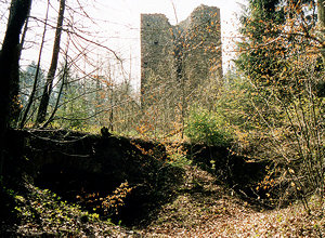 Bergfried und Gewölbe - zum Vergrößern anklicken!