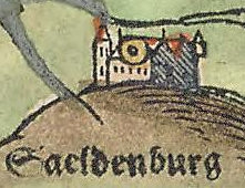 Kartenausschnitt bei Apian 1568