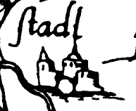 Kartenausschnitt Weiner 1579