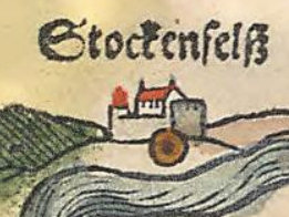 Kartenausschnitt bei Apian 1568