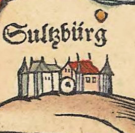 Kartenausschnitt bei Apian 1568