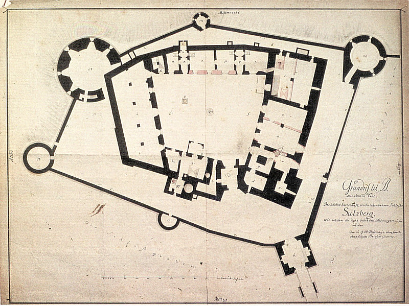 Grundriss von 1798