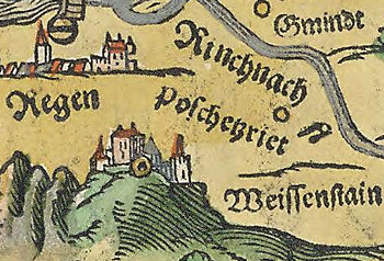 Kartenauschnitt von Apiab 1568