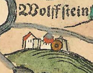 Kartenausschnitt bei Apian 1568