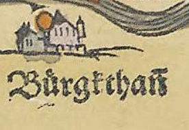 Kartenausschnitt bei Apian