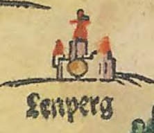 Kartenauschnitt von Apian