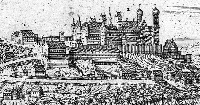 Kupferstich von Merian 1627